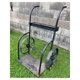 Torch/Tank Cart, Steel Wheels, 29.5"w