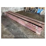 (3) 6ft. I Beams, 6"x4"