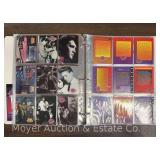 Binder of Trading Cards: Hollywood, Elvis, Marilyn Monroe, Etc.