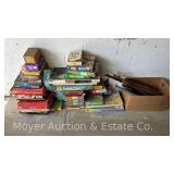 Group of Puzzles, Games, Baseball Bats, Etc.