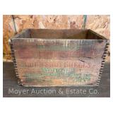 Remington Clean Bore Shot Shell Wood Crate, 15"x9.5"x9"h