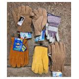 (6) New Pairs of Work Gloves, Most Winter Lined Inside