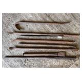 (7) Pry Bar, 19"-31" Long