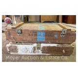(2) Wood Ammunition Crates, 31"w