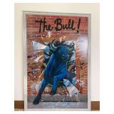 Schlitz Malt Liquor "The Bull" Tin Advertising Sign, 34"x23"