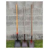 (3) Shovels