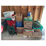 Group of Christmas Decorations