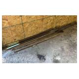 Group of Large Tent Stakes, Rebar, Etc., 40"-45" Long