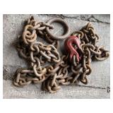 Chain Choker, Hook on One End, Loop on the Other, 150" Long