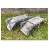 (2) Havahart Traps, 18" Long