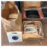 Group of 45rpm Record Albums
