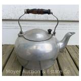 Griswold Aluminum Tea Pot, 13"w