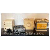 Kodak Carousel Slide Projector with Slide Trays, and Other Parts Projector