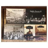 Buffalo Memories 3 Volume Coffee Table Book Set with 2 WNY Railroad Books
