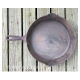 "Erie" No. 10 Cast Iron Skillet, 11.75"w
