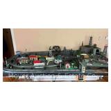 Contents of Train Table Layout: Track, Buildings, Switches, Accessories, Etc.