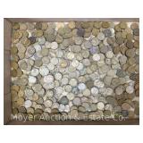 Group of Wheat Pennies, Over 650, Unsorted/as-found