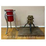 (2) Vintage Christmas Tree Stands
