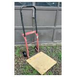 Two Wheel Dolly with Attached Plywood