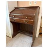 Roll Top Desk, 29"x19"x41"h