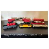 (9) Asst. Lionel Freight Cars