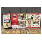 (2) Charcoal Grills, New in Boxes, with Bag of Charcoal