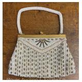 Vintage Beaded Purse, 7"w Opening