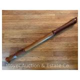 Ctenor Wood Flute, Made in Germany, 25" Long