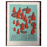 Built to Spill Jay Ryan Poster, 24"x18"