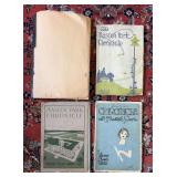 (3) Masten Park Chronicle Yearbooks with Other Scrapbook