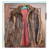 Ladies Fur Coat, Brown