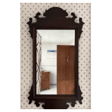 Chippendale Style Wall Mirror, 31”x16”