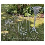 Group of Plant Stands, 10"-41"h