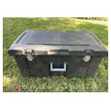Sterilite Poly Footlocker, 30"x17"x14"h