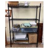 (2) Metro Style Racks, 36"x14"x54"h