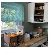 Group of Kitchenware, Dishes, Canning, Etc.
