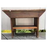 Bucket Bench, 25"w