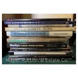 Group of Marilyn Monroe Coffee Table Books
