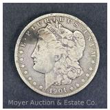 1901-O Morgan Silver Dollar