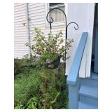 Group of Shepherds Hooks, Wind Chimes, Garden Decor, Etc.