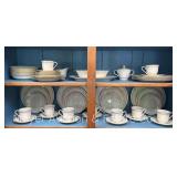 (50) Pieces of Lenox China, "Gramercy" and "Hayworth" Patterns