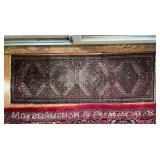 Oriental Runner, See Photos for Wear, 54”x19”