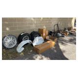 Harley-Davidson Trike Project, Parts, Accessories, Etc., Most New, (See All Photos)