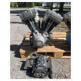2009 Harley-Davidson Engine and 5 Speed Soft Tail Transmission
