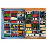 (48) Die Cast Cars in Matchbox Carry Case