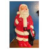 Tabletop Santa Blow Mold, Empire, 14"h