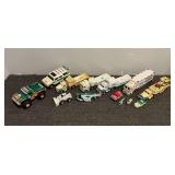 Group of Hess Toy Trucks and Vehicles