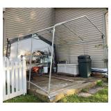 11ft. x 12ft. Metal Frame Carport with New Canopy