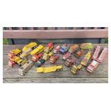 Group of Tonka and Tootsie Toy Trucks, 4”-8” Overall Length