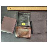 Leather Wallet Lot